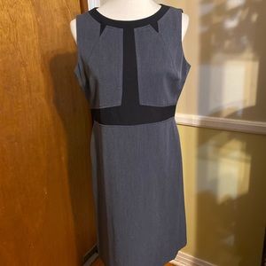 Kasper Grey and black Dress 8
